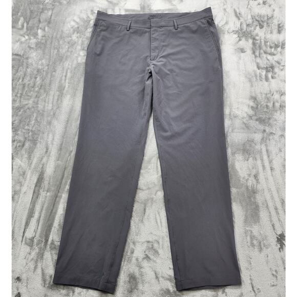 Nike Golf Pants Mens 38X32 Gray Standard Fit Victory Stretch Straight Leg Casual - Picture 1 of 13